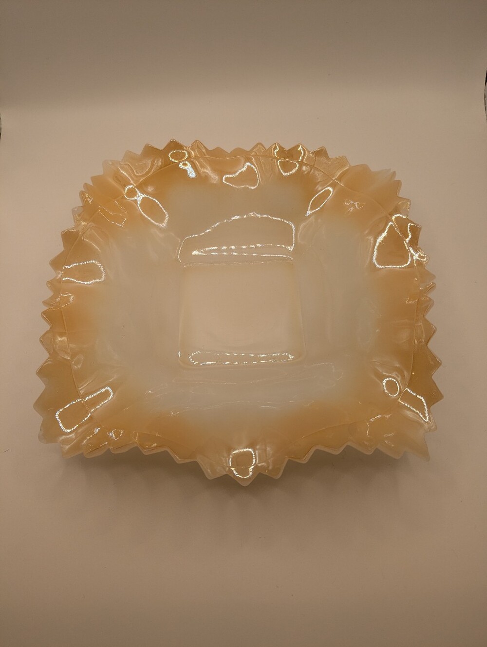 VINTAGE RARE FENTON GLASS DISH